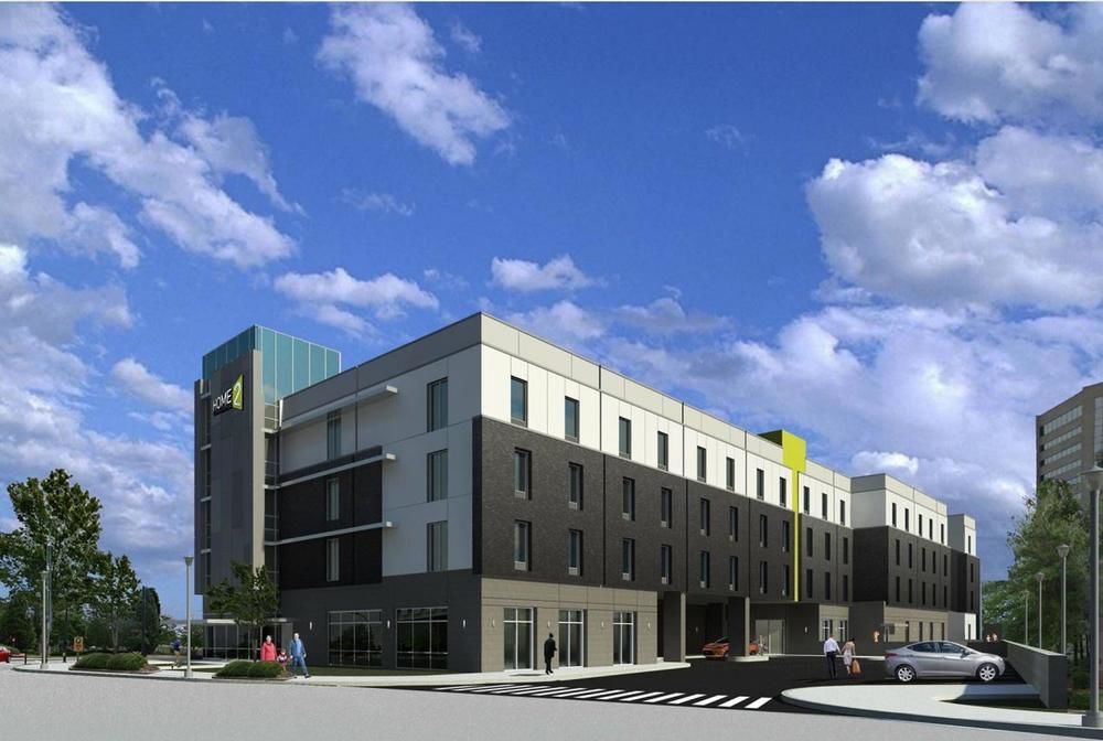 Home2 Suites By Hilton Greenville Downtown Bagian luar foto